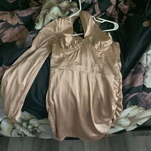 satin dress